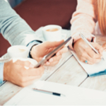people drinking coffee